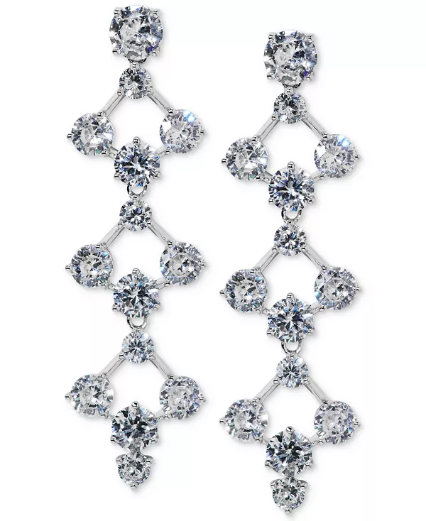 Серьги-Капельки с ажурным линейным узором из кубического циркония Eliot Danori, rhodium
Серьги-Капельки с ажурным линейным узором из кубического циркония Eliot Danori, rhodium