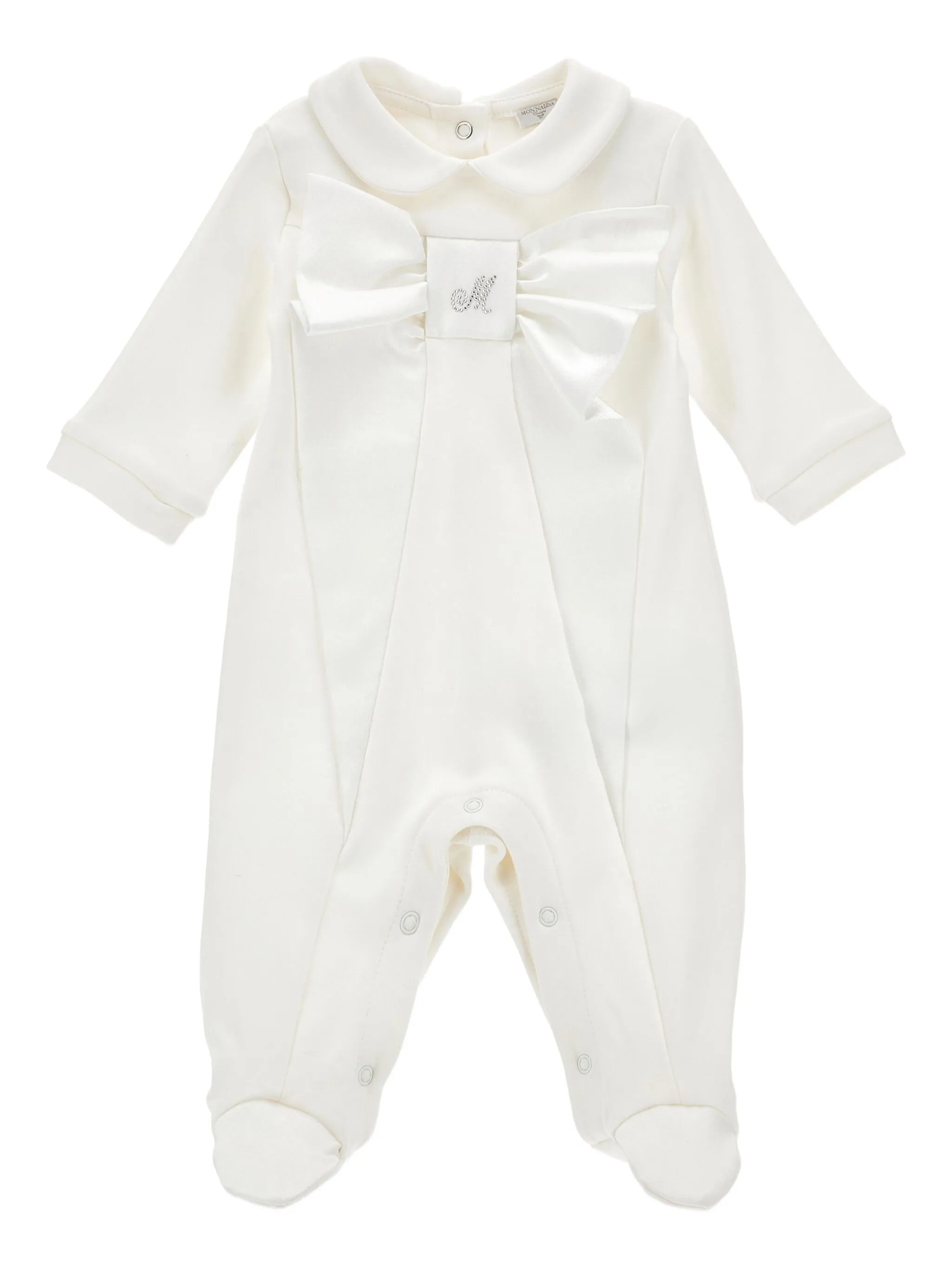 Комбинезон с бантом Monnalisa, белый
Комбинезон с бантом Monnalisa, белый