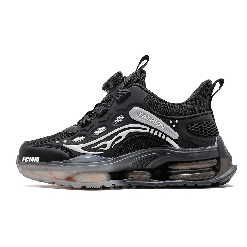 Износостойкая дышащая повседневная обувь для детей FCMM, черный
Износостойкая дышащая повседневная обувь для детей FCMM, черный