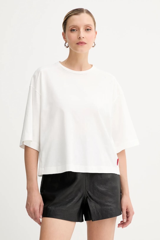 Хлопковая футболка Max&Co., белый
Хлопковая футболка Max&Co., белый