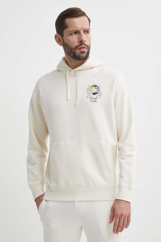 Хлопковая толстовка Puma, бежевый
Хлопковая толстовка Puma, бежевый