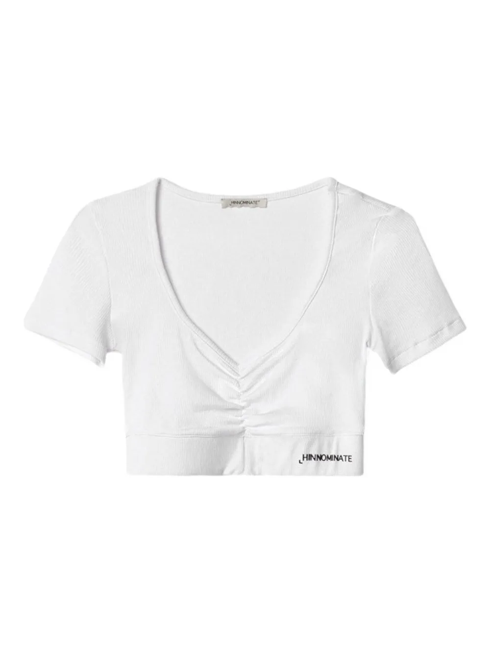 Футболка с V-образным вырезом HINNOMINATE, белый
Футболка с V-образным вырезом HINNOMINATE, белый