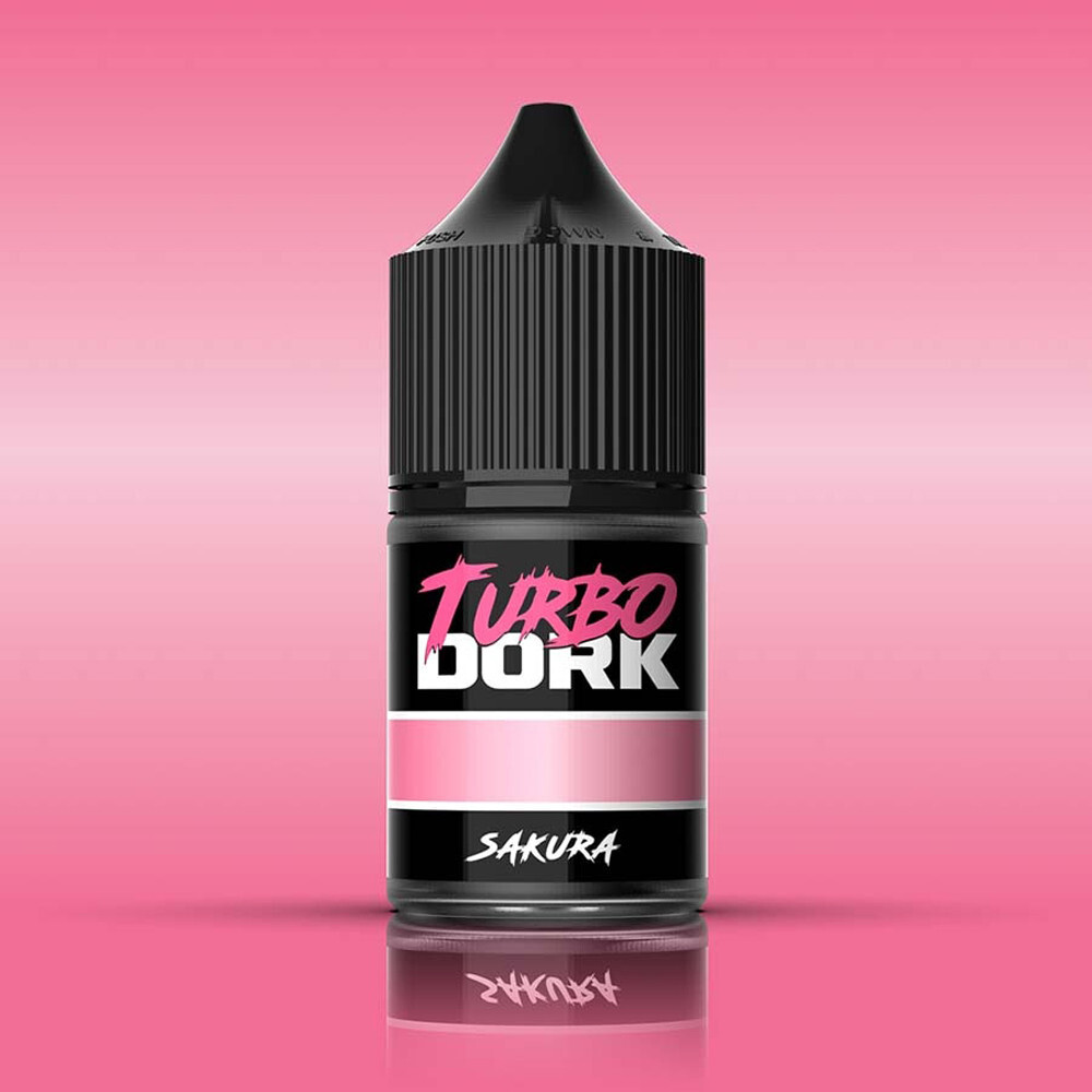 Аксессуары Turbo Dork Metallic Acrylic Paint: Sakura (22ml)
Аксессуары Turbo Dork Metallic Acrylic Paint: Sakura (22ml)