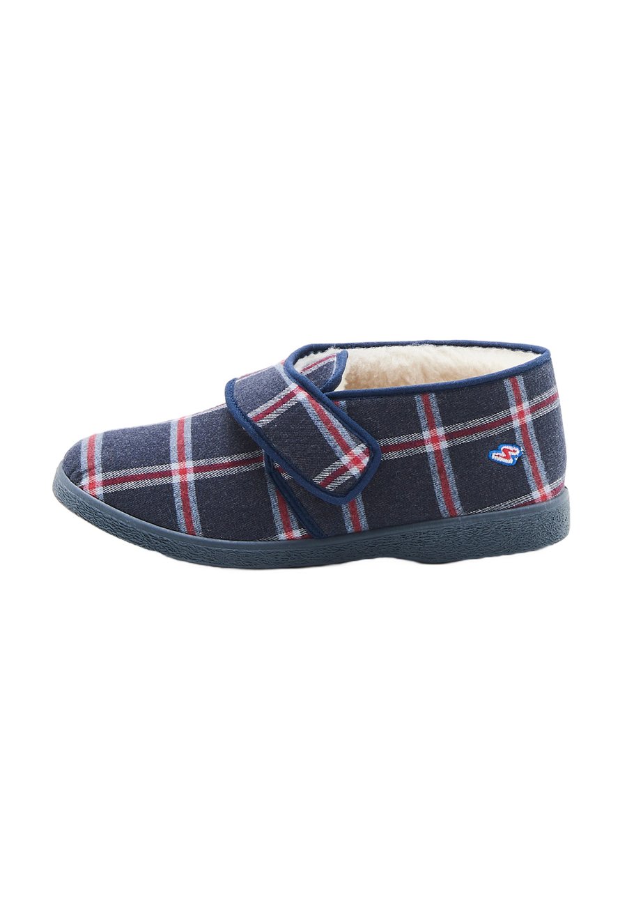 Тапочки Damart Slippers, Navy Plaid/Blue
Тапочки Damart Slippers, Navy Plaid/Blue