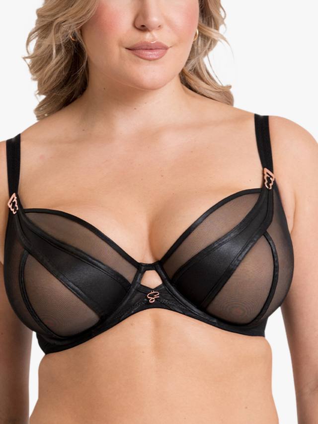 Бюстгальтер Suspense с глубоким вырезом Curvy Kate, Black
Бюстгальтер Suspense с глубоким вырезом Curvy Kate, Black