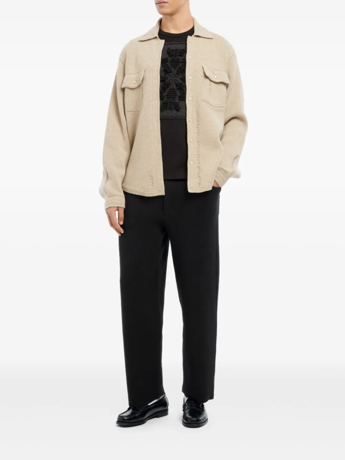 Barrie джинсовая рубашка, нейтральный
Barrie джинсовая рубашка, нейтральный