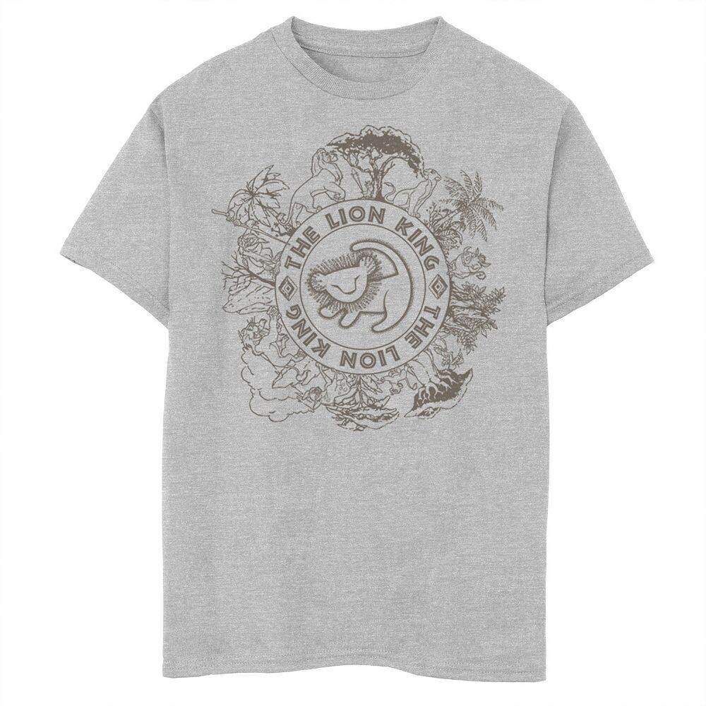 Футболка с графическим логотипом Disney's The Lion King для мальчиков 8–20 лет «Круг жизни» Licensed Character, цвет Athletic Heather
Футболка с графическим логотипом Disney's The Lion King для мальчиков 8–20 лет «Круг жизни» Licensed Character, цвет Athletic Heather
