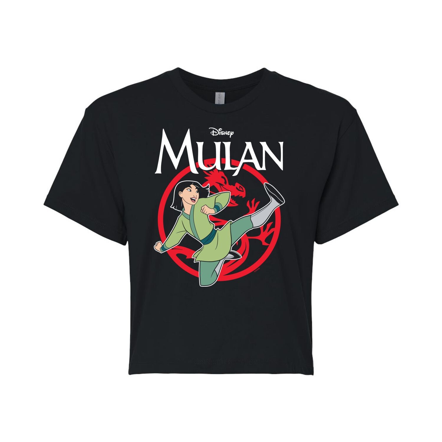 Укороченная футболка Disney's Mulan Juniors Licensed Character
Укороченная футболка Disney's Mulan Juniors Licensed Character