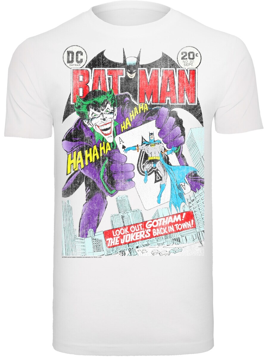 Классическая футболка F4NT4STIC Shirt DC Comics Batman Joker Playing Card Cover, белый
Классическая футболка F4NT4STIC Shirt DC Comics Batman Joker Playing Card Cover, белый