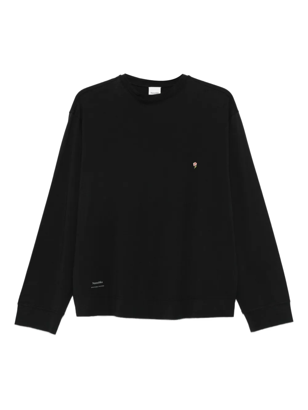 Футболка Kazmer с длинными рукавами Nanushka, черный
Футболка Kazmer с длинными рукавами Nanushka, черный