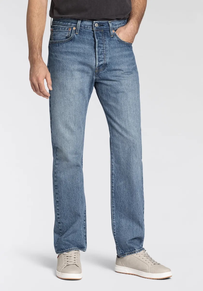 Прямые джинсы Levi's "501 LEVI'S ORIGINAL", с фирменной этикеткой, цвет Chemicals
Прямые джинсы Levi's "501 LEVI'S ORIGINAL", с фирменной этикеткой, цвет Chemicals