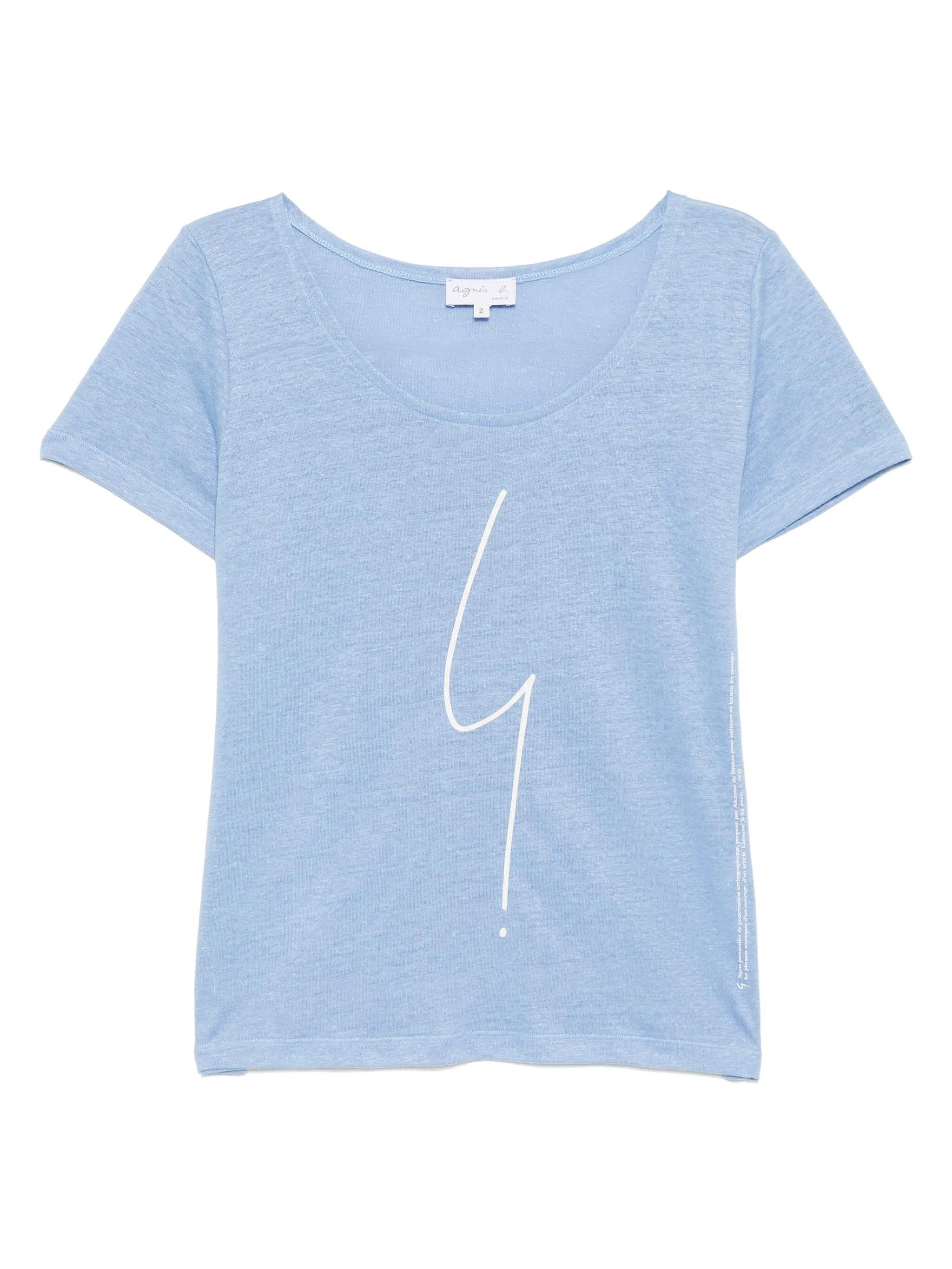 Футболка Irony Mark Tasmanie Agnès B., синий
Футболка Irony Mark Tasmanie Agnès B., синий