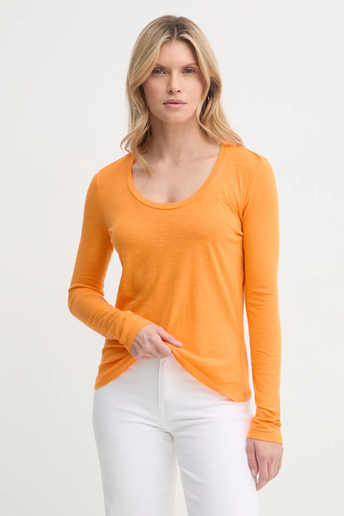 Футболка с длинным рукавом American Vintage, оранжевый
Футболка с длинным рукавом American Vintage, оранжевый