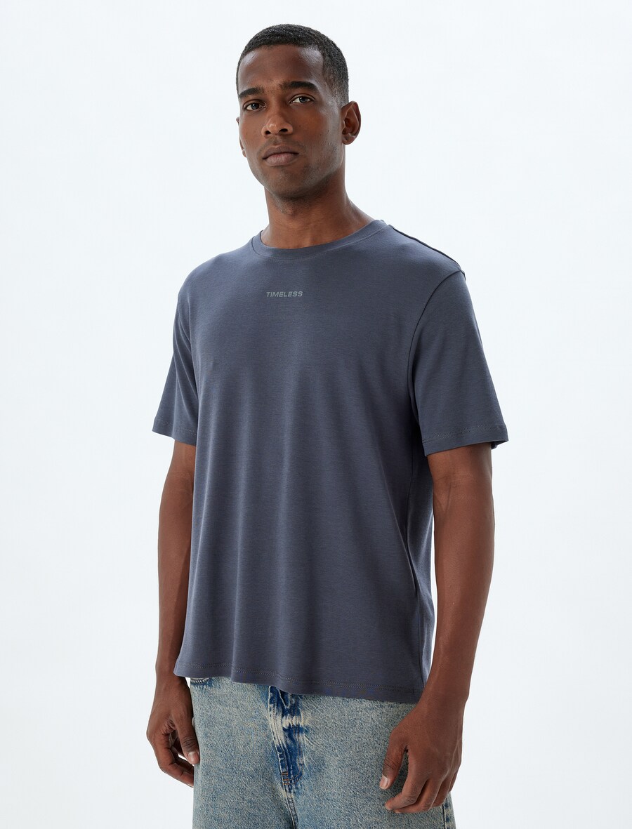 Рубашка Koton, графитовый 
Рубашка Koton, графитовый