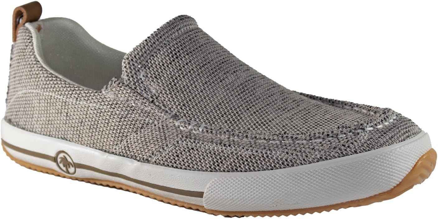 Мужские повседневные туфли Margaritaville с мягким язычком и воротником, текстильный верх из канваса, без шнурков, слоновая кость
Мужские повседневные туфли Margaritaville с мягким язычком и воротником, текстильный верх из канваса, без шнурков, слоновая кость