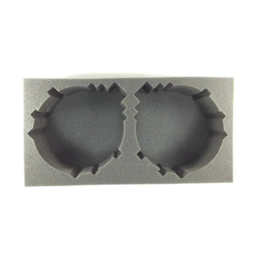 Армейский поднос 3 1/2 дюйма — половина подноса «Рок Некронов/Ночная коса», Battle Foam - Games Workshop - Warhammer 40,000 - Necrons