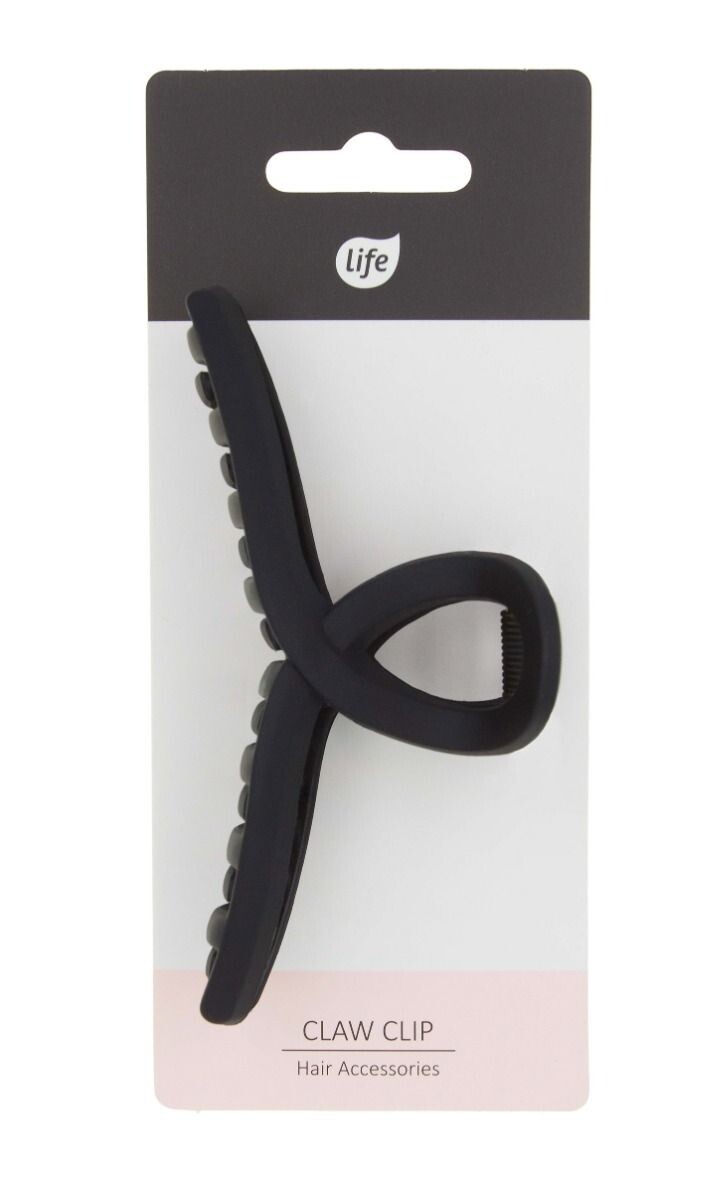 Зажим для волос Life Slim Czarny Mat, 1 шт
Зажим для волос Life Slim Czarny Mat, 1 шт