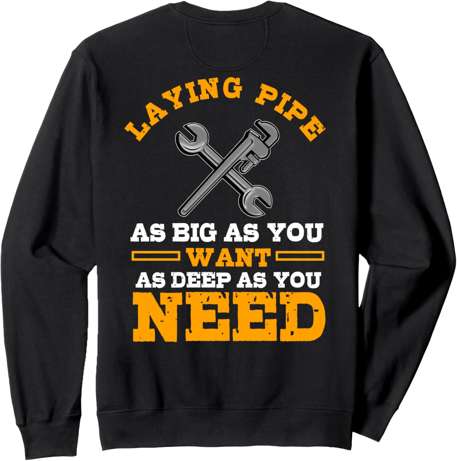 Подарок для сантехника: толстовка с дизайном «сантехник» на спине Plumber Gifts, черный
Подарок для сантехника: толстовка с дизайном «сантехник» на спине Plumber Gifts, черный