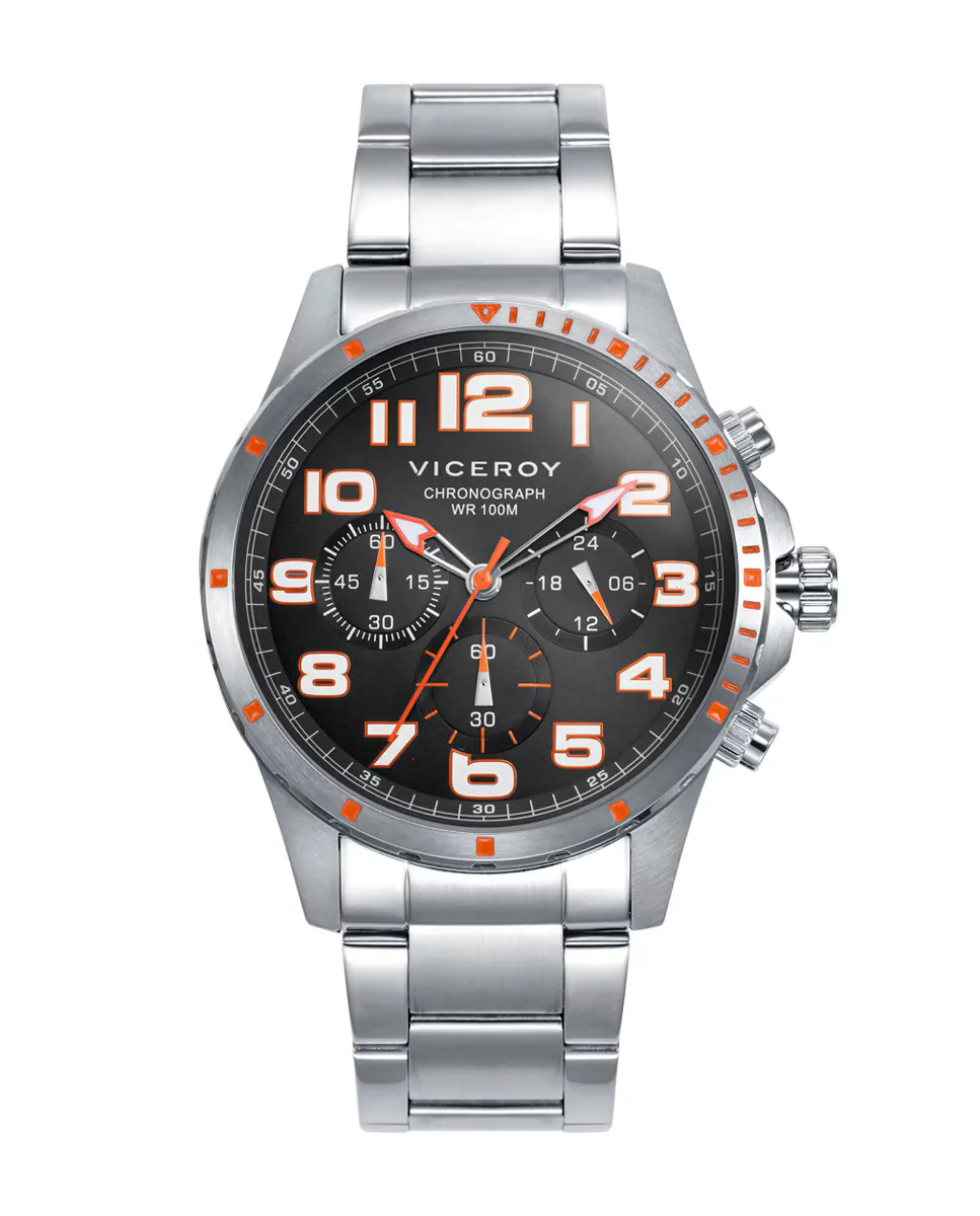 Мужские часы Heat со стальным корпусом и браслетом Viceroy, серебряный
Мужские часы Heat со стальным корпусом и браслетом Viceroy, серебряный