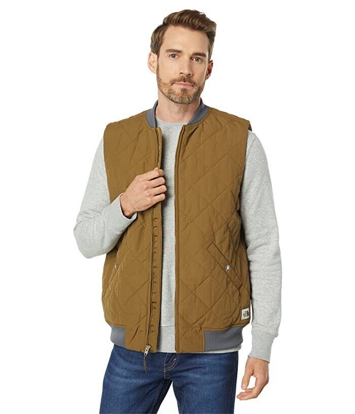 The North Face Cuchillo NF0A4R5C818 Мужской жилет в стиле милитари оливкового цвета с полной молнией CLO123, зеленый
The North Face Cuchillo NF0A4R5C818 Мужской жилет в стиле милитари оливкового цвета с полной молнией CLO123, зеленый