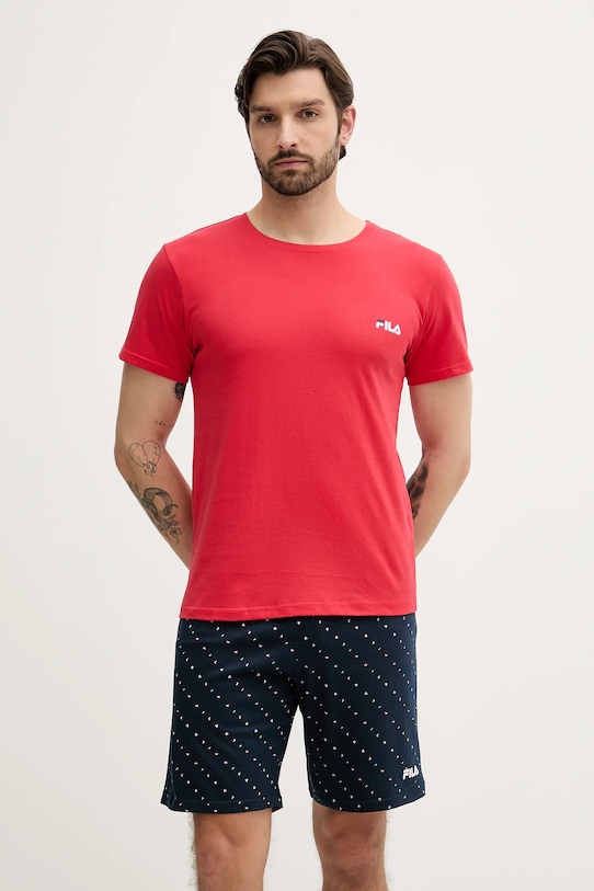 Хлопковая пижама Fila, красный
Хлопковая пижама Fila, красный