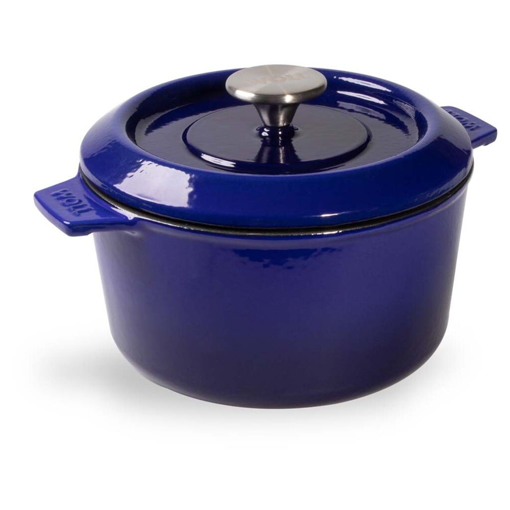 Woll IRON, кастрюля с крышкой, Ø 18 см, высота 9 см, 1,8 л, включая силиконовые ручки, синий кобальт
Woll IRON, кастрюля с крышкой, Ø 18 см, высота 9 см, 1,8 л, включая силиконовые ручки, синий кобальт