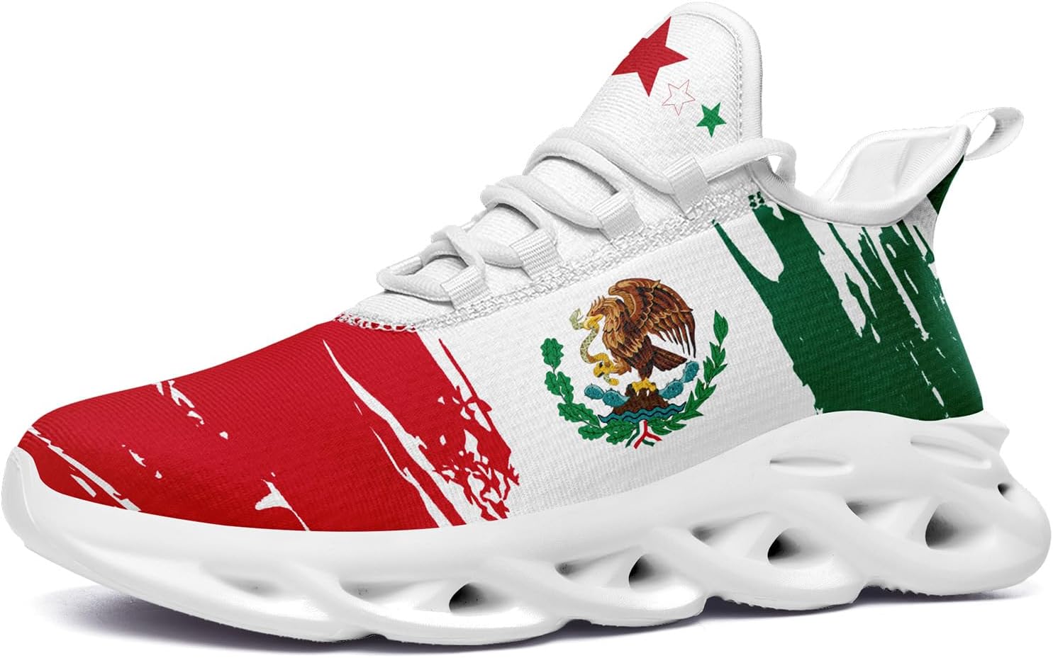Модные кроссовки с флагом Мексики для мужчин и женщин, сетчатые, легкие, дышащие, стильные спортивные кроссовки Awsole, белый/черный/красный
Модные кроссовки с флагом Мексики для мужчин и женщин, сетчатые, легкие, дышащие, стильные спортивные кроссовки Awsole, белый/черный/красный