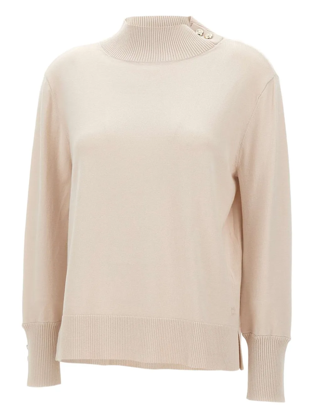 Свитер с воротником-стойкой на пуговицах ELENA MIRO`, нейтральный
Свитер с воротником-стойкой на пуговицах ELENA MIRO`, нейтральный