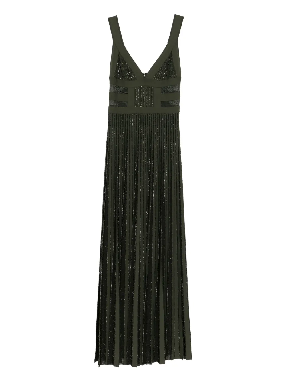 Платье с кружевными вставками Elie Saab, зеленый
Платье с кружевными вставками Elie Saab, зеленый