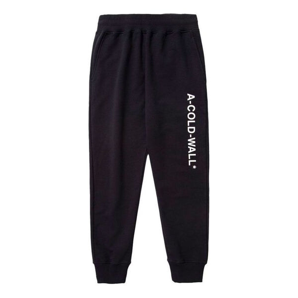 Брюки essential logo sweatpants 'black' A-Cold-Wall*, черный 
Брюки essential logo sweatpants 'black' A-Cold-Wall*, черный