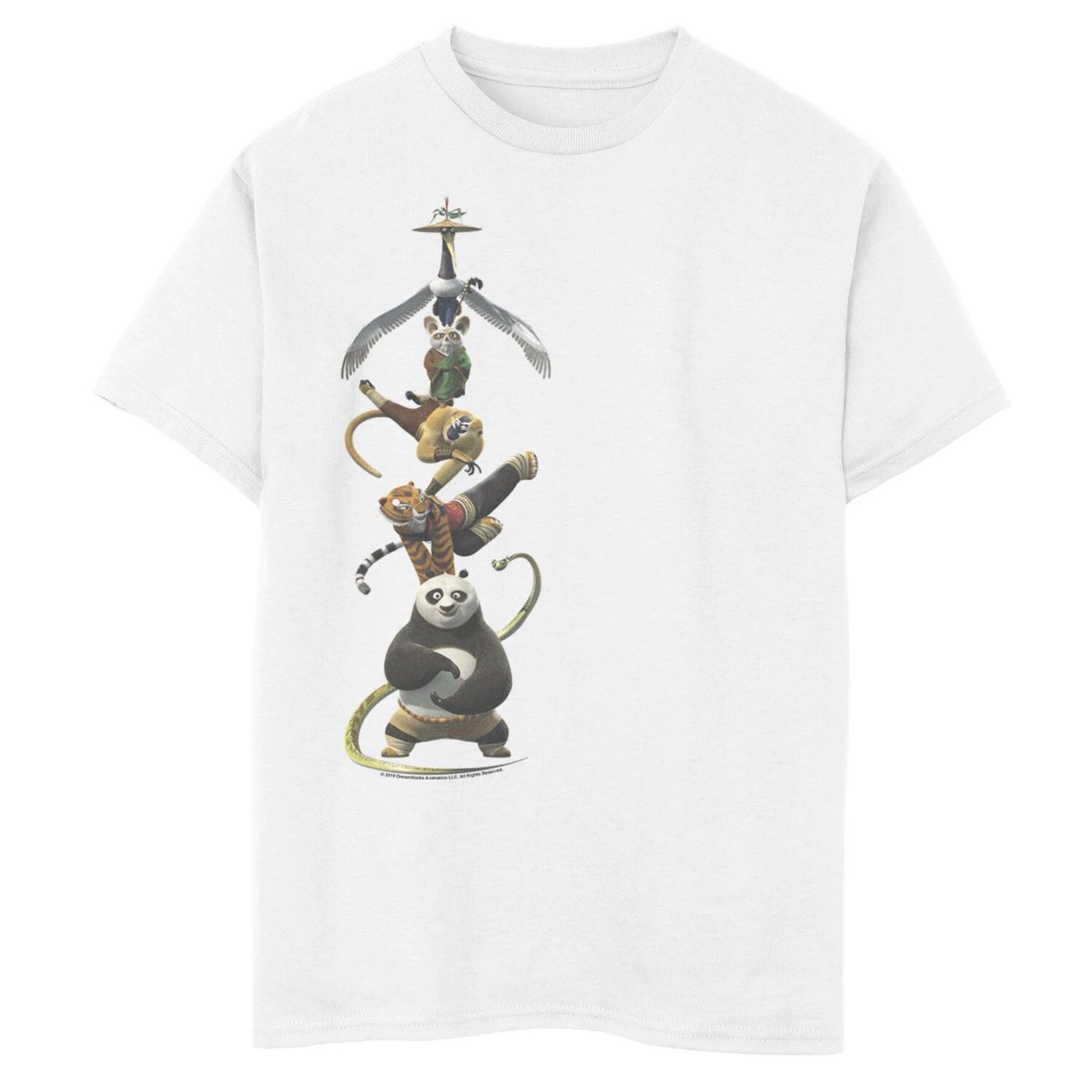 Футболка с портретом «Кунг-фу Панда По и неистовая пятерка» для мальчиков 8–20 лет Licensed Character
Футболка с портретом «Кунг-фу Панда По и неистовая пятерка» для мальчиков 8–20 лет Licensed Character