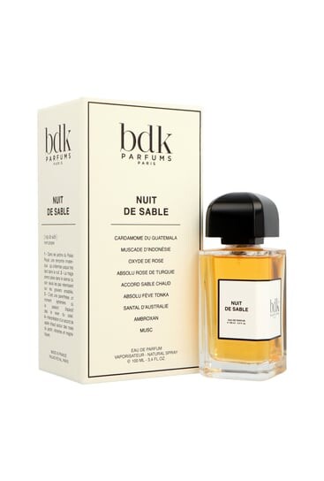 Парфюмированная вода, 100 мл BDK Parfums, Nuit De Sable
Парфюмированная вода, 100 мл BDK Parfums, Nuit De Sable