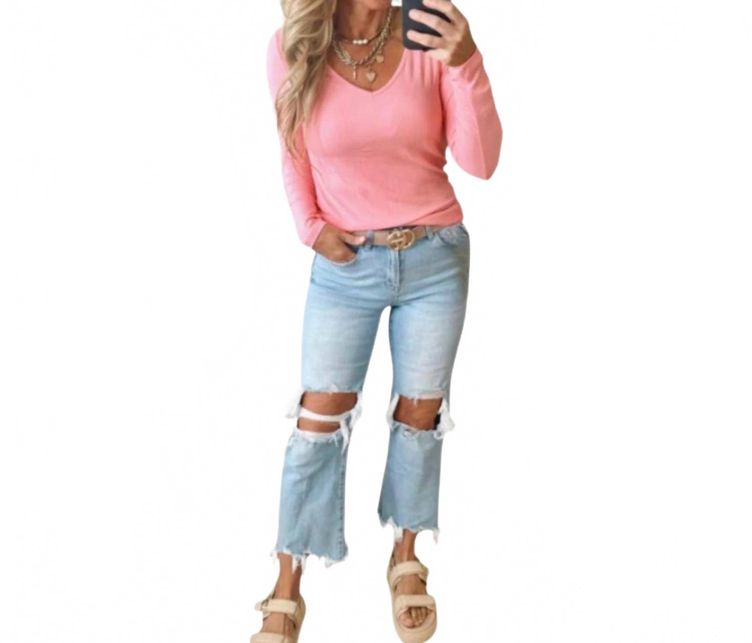 Облегающий топ с длинными рукавами и резинкой в цвете арбуз Lure Boutique, Watermelon
Облегающий топ с длинными рукавами и резинкой в цвете арбуз Lure Boutique, Watermelon