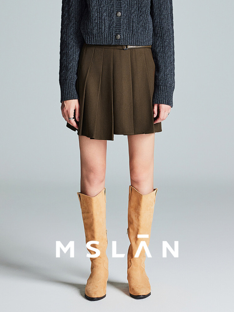 Юбка женская Mslan плиссированная, коричневый
Юбка женская Mslan плиссированная, коричневый