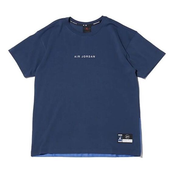 Футболка x фрагмент Футболка Air Jordan, синий
Футболка x фрагмент Футболка Air Jordan, синий