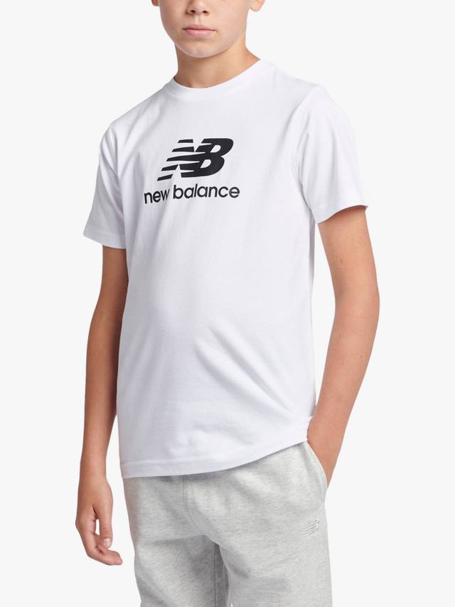 Детская футболка из хлопка с логотипом New Balance, Bright White
Детская футболка из хлопка с логотипом New Balance, Bright White