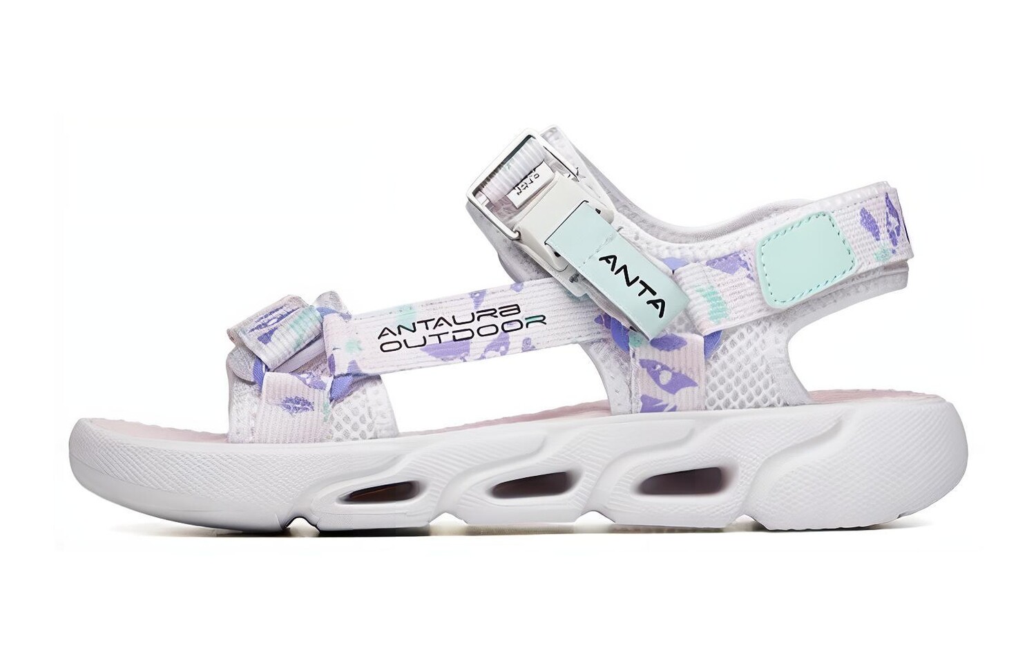 Детские сандалии GS ANTA Белый/жемчужно-пудровый/пресноводный синий Anta Kids
Детские сандалии GS ANTA Белый/жемчужно-пудровый/пресноводный синий Anta Kids