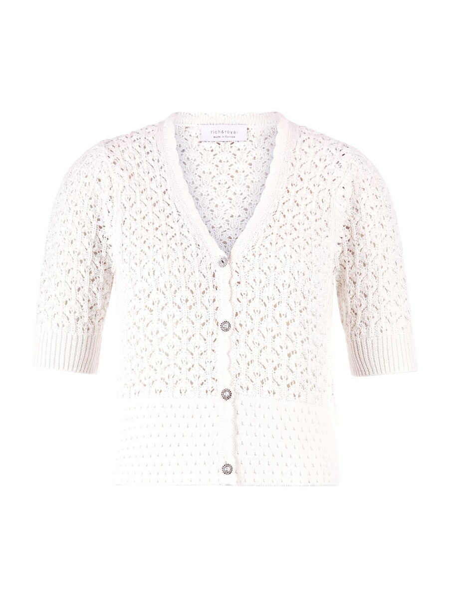 Вязаный кардиган Rich & Royal, White/Off White
Вязаный кардиган Rich & Royal, White/Off White