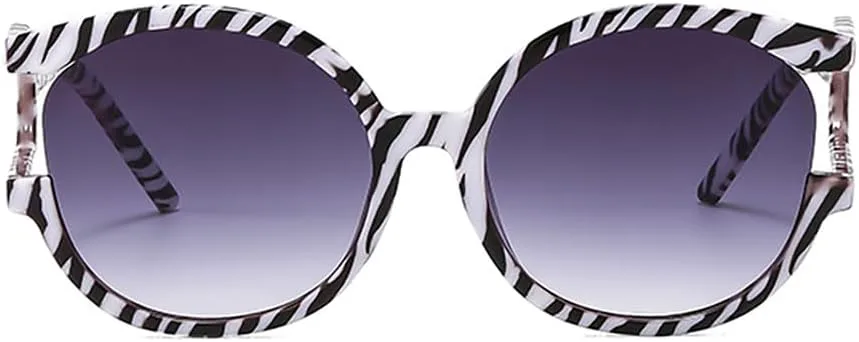 Модные солнцезащитные очки большого размера для женщин и мужчин, винтажные солнцезащитные очки в широкой круглой оправе, дизайнерские очки Azoxus, Zebra Stripes
Модные солнцезащитные очки большого размера для женщин и мужчин, винтажные солнцезащитные очки в широкой круглой оправе, дизайнерские очки Azoxus, Zebra Stripes