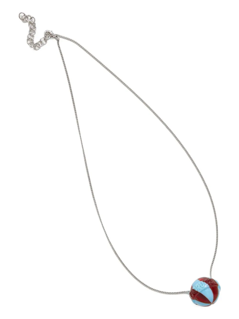 Ожерелье с кулоном-сферой Fiorucci, серебристый
Ожерелье с кулоном-сферой Fiorucci, серебристый