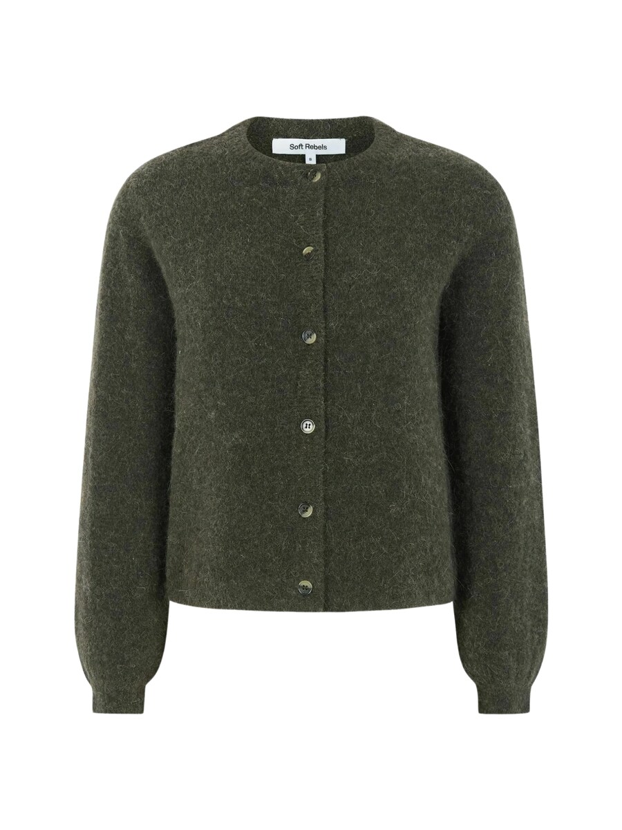 Вязаный кардиган Soft Rebels SRAllison, темно-серый
Вязаный кардиган Soft Rebels SRAllison, темно-серый