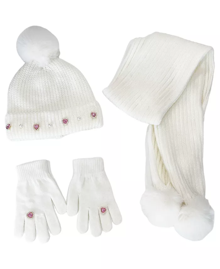 Большой набор для девочек: шапка, перчатки и шарф Inmocean, слоновая кость/кремовый
Большой набор для девочек: шапка, перчатки и шарф Inmocean, слоновая кость/кремовый