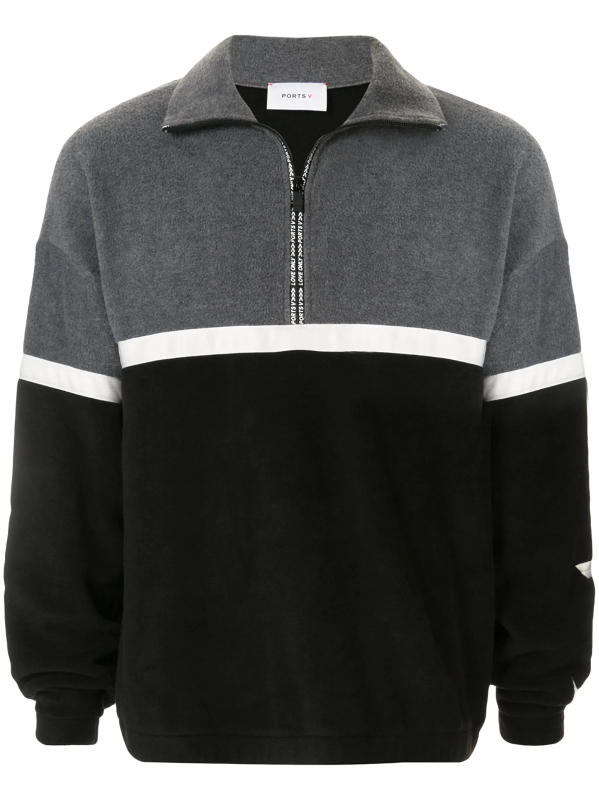 Толстовка оверсайз с воротником-воронкой Ports V, серый
Толстовка оверсайз с воротником-воронкой Ports V, серый