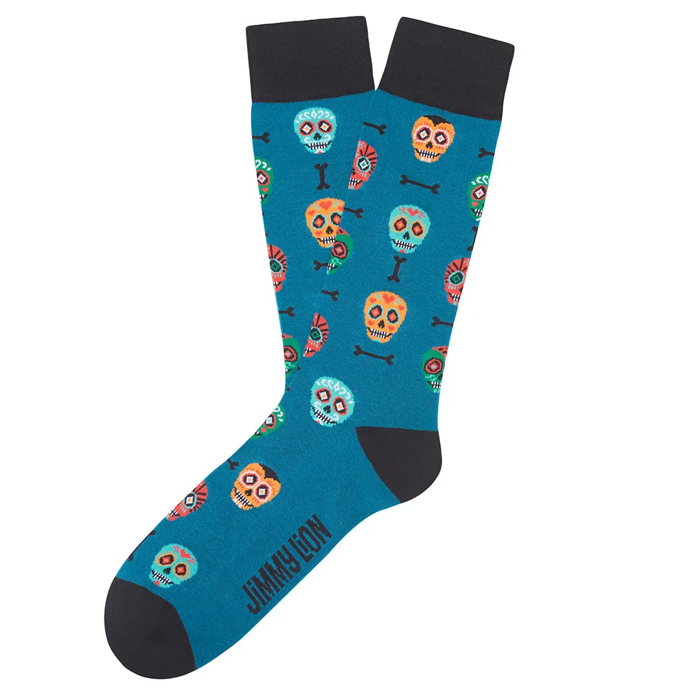 Носки Jimmy Lion Skulls long, синий
Носки Jimmy Lion Skulls long, синий