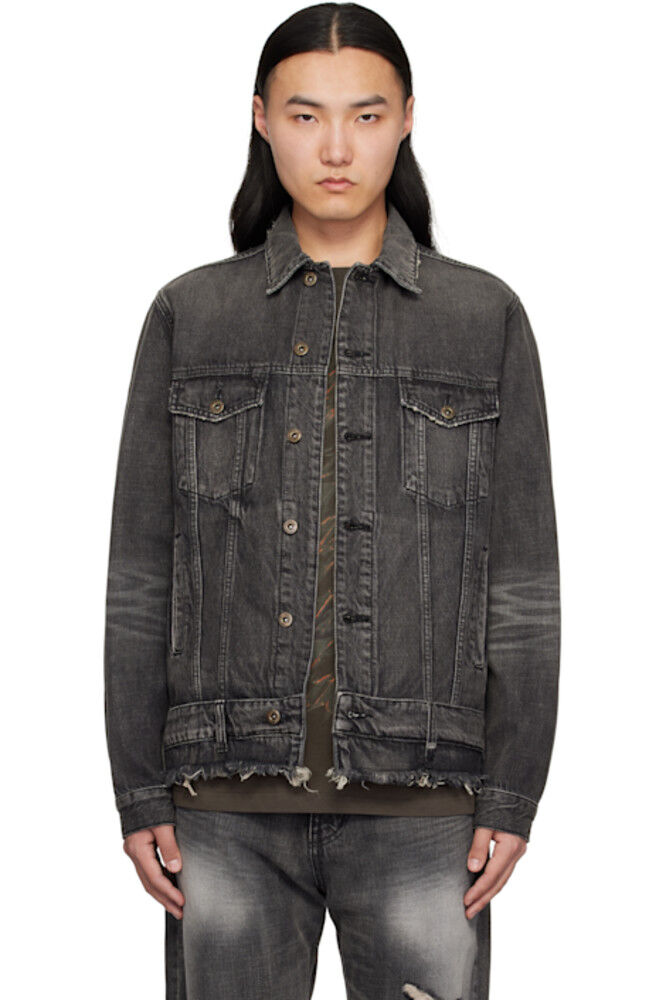 Черная джинсовая куртка с поясом We11done, Черный, Черная джинсовая куртка с поясом We11done
Черная джинсовая куртка с поясом We11done, Черный, Черная джинсовая куртка с поясом We11done