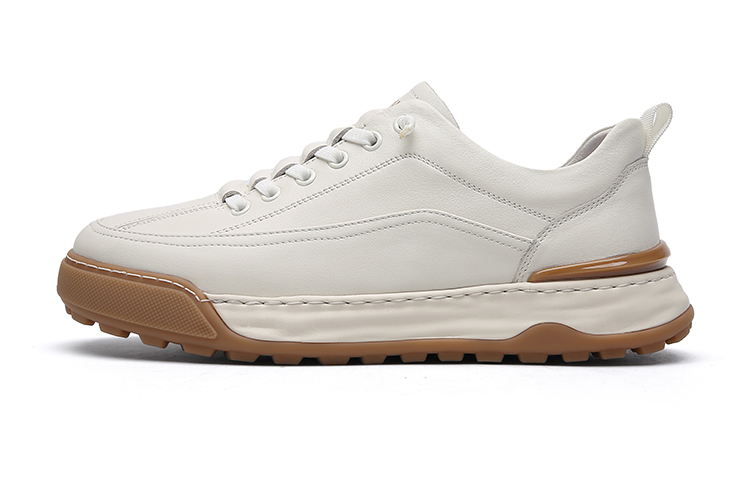 Низкие повседневные кроссовки мужские белые на размер больше CROWN 
Низкие повседневные кроссовки мужские белые на размер больше CROWN