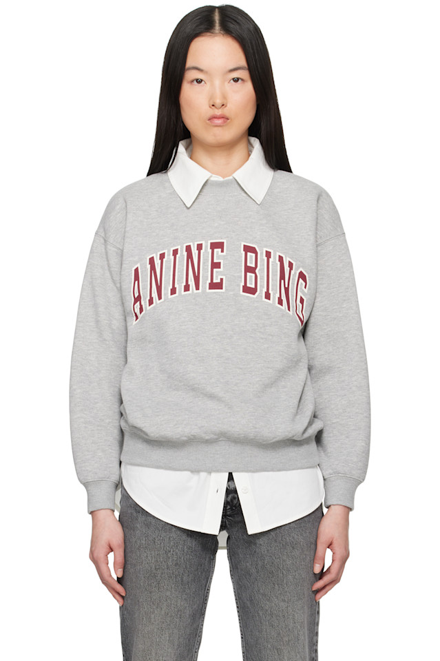 Свитшот Spencer Anine Bing, серый 
Свитшот Spencer Anine Bing, серый