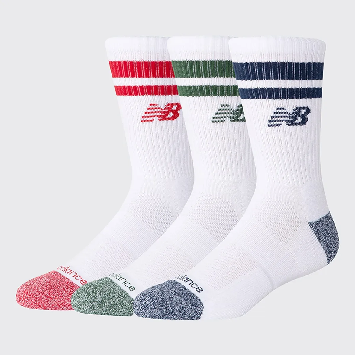 Носки Active в полоску - комплект из 3 штук New Balance, мультиколор
Носки Active в полоску - комплект из 3 штук New Balance, мультиколор