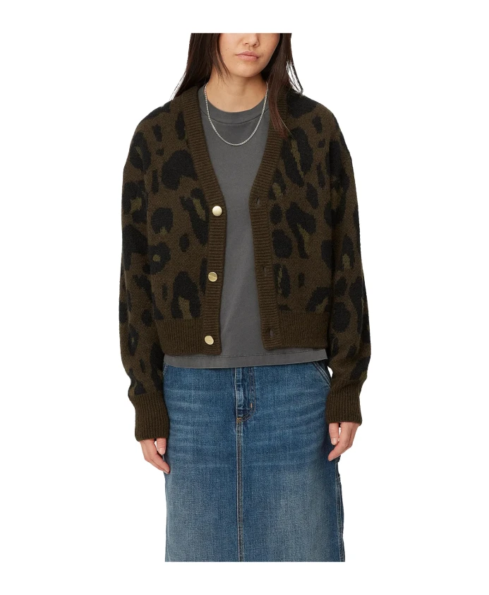 Кардиган Camo Leo Jacquard, цвет тамаринд Carhartt Wip, зеленый
Кардиган Camo Leo Jacquard, цвет тамаринд Carhartt Wip, зеленый