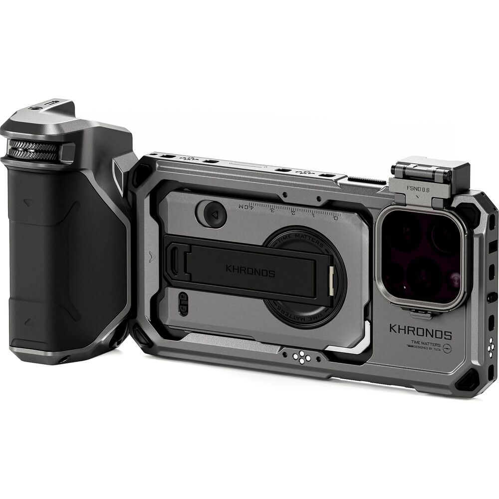 Tilta Khronos iPhone 16 Pro Max Handheld Kit TK-IP16-PMA-SG
Tilta Khronos iPhone 16 Pro Max Handheld Kit TK-IP16-PMA-SG